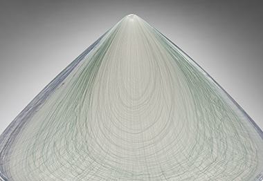 Clare Belfrage Glass artist Photo by Rob Little