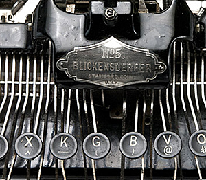 Blickensderfer 5 typewriter