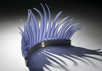 Harriot Scharzrock glass art photo Rob Little